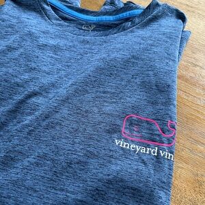 On-The-Go Whale Outline Long-Sleeve Harbor Performance Tee